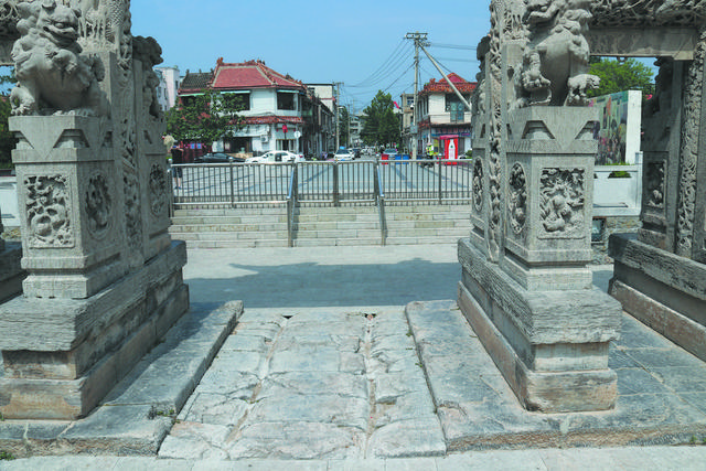 单县的牌坊多少年历史了，单县独特的人文景观