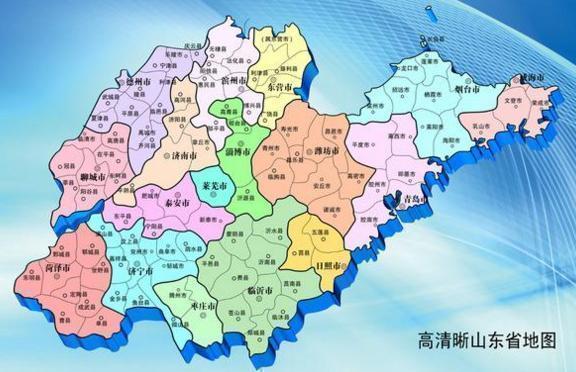 青岛市各区人口，山东省一县级市