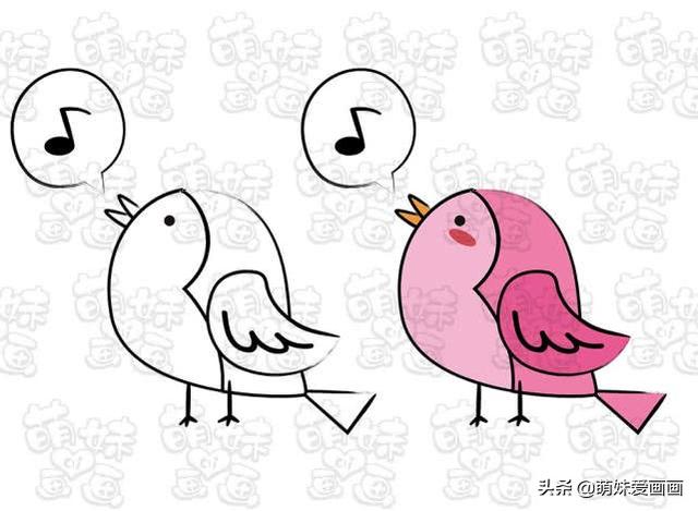 春天来了儿童画，春天主题素材简笔画大全（春天来了儿童画简笔画横版）