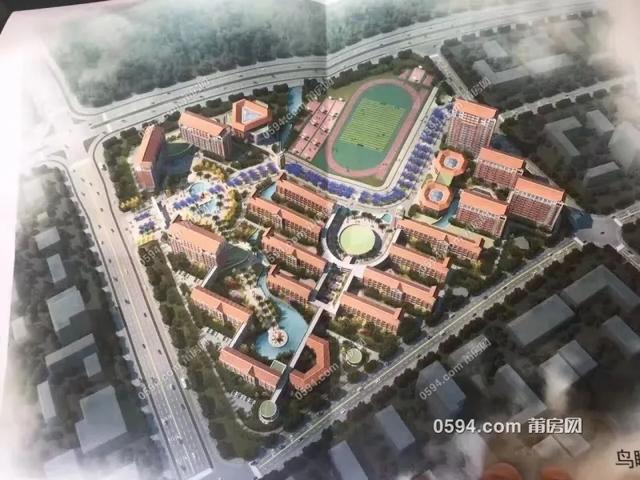 莆田市中山中学紫霄校区，官宣莆一中新校区