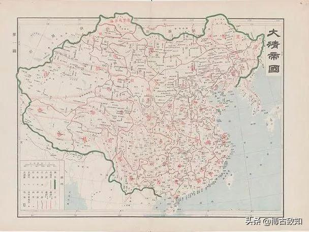 大清帝国有多大，看完大清帝国全图