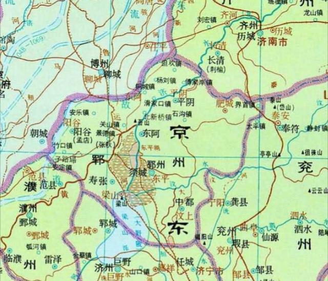 东平县撤县划区，东平州辖六县今何在