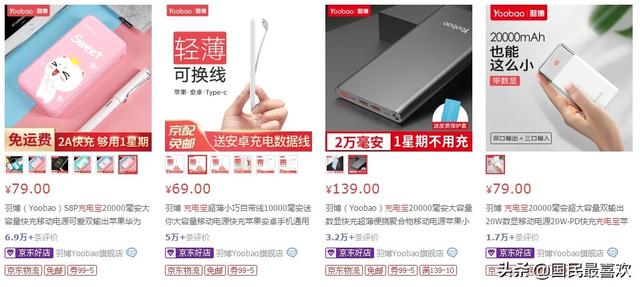 质量排名第一的充电宝，质量最好最耐用的充电宝品牌（八款热销充电宝/移动电源横向对比）