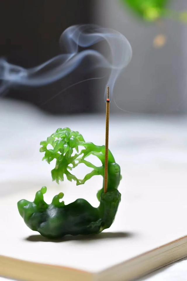 当水墨邂逅玉雕美出了一种境界，禅意玉雕美得令人窒息