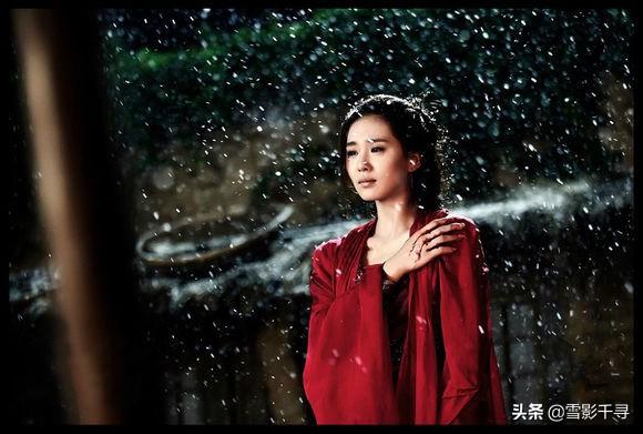 刘诗诗最美的古装角色，古装剧中的红衣白雪