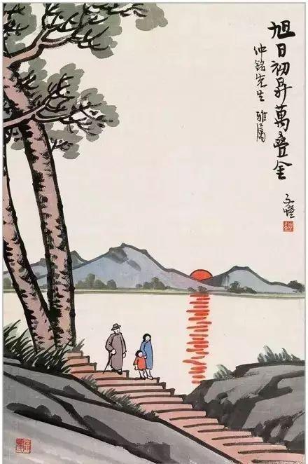 丰子恺漫画全集，丰子恺最著名的十幅漫画图（丰子恺100幅漫画处处是真）