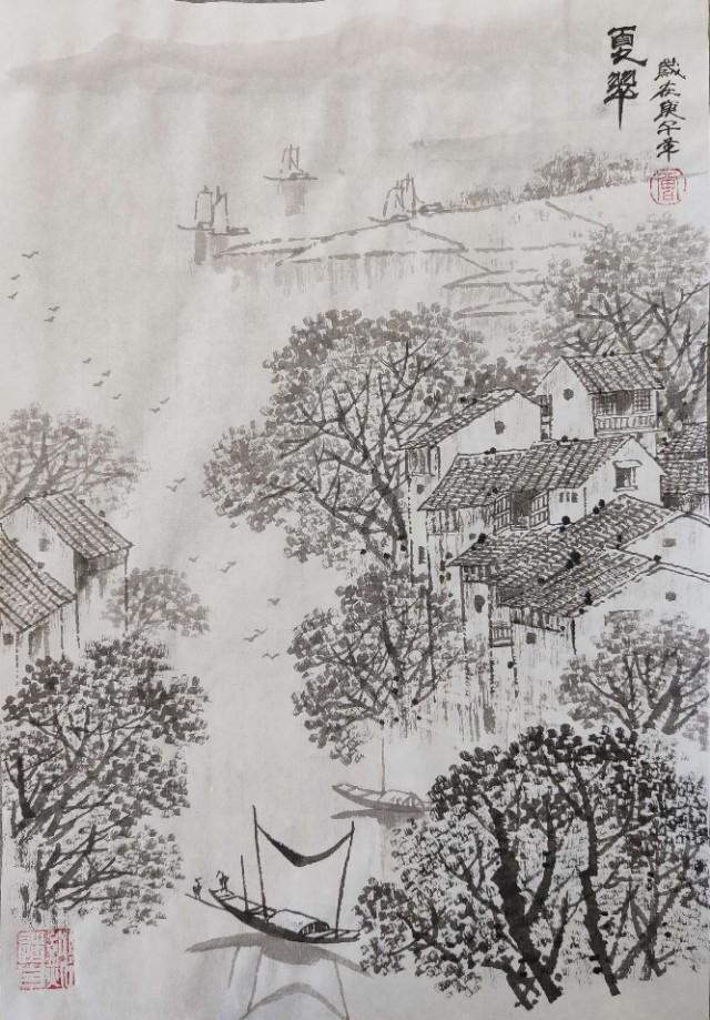 春夏秋冬怎么画，国画春夏秋冬四季简笔画