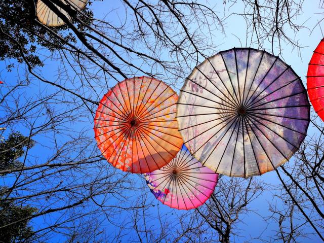 非遗花纸伞，遇见非遗油纸伞