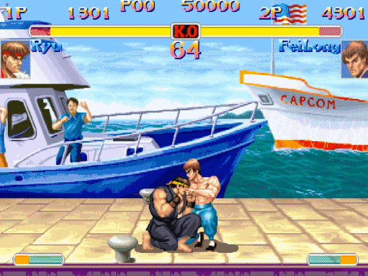 街霸四全人物超必杀合集，街霸昔日地位崇高的