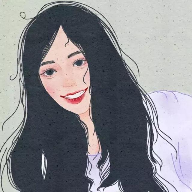 超有质感的手绘头像，能够给自己增加自信心