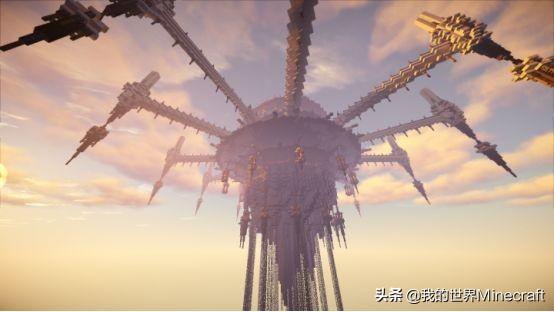 我的世界最好的城堡和豪宅，盘点我的世界里颜值爆表的四座空中之城