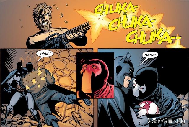 蝙蝠侠和贝恩断背之交，最终两兄弟无奈反目成仇