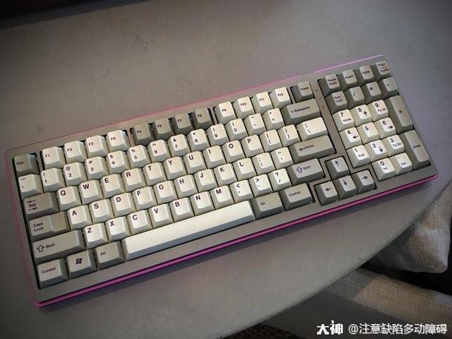 键盘基准键位图解，键盘斜着放是装X