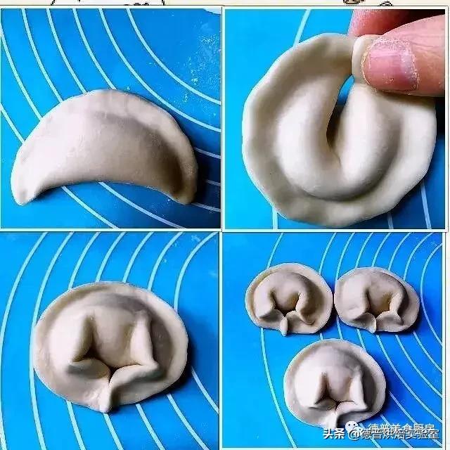 手工包饺子的方法，饺子的十二种包法（饺子的几种包法）