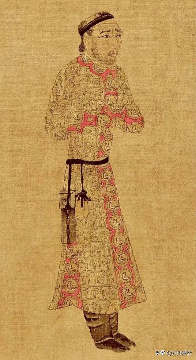 唐太宗步辇图，阎立本《步辇图》<唐>赏读