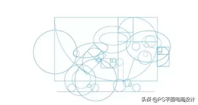 黄金螺旋分割线设计，用数学来观察万物关联的法则