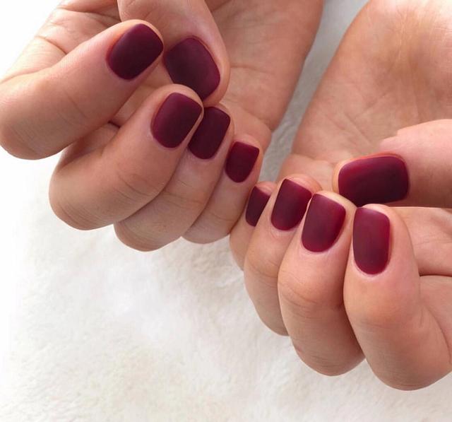 好看的显白的纯色美甲推荐，好看又显白系列美甲