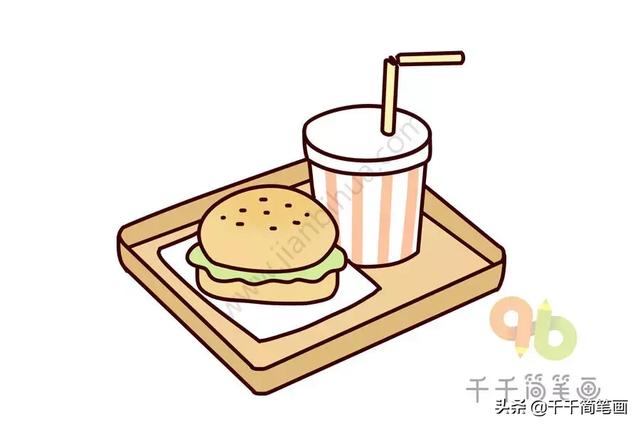 蛋糕简笔画图片,各种礼物简笔画图片