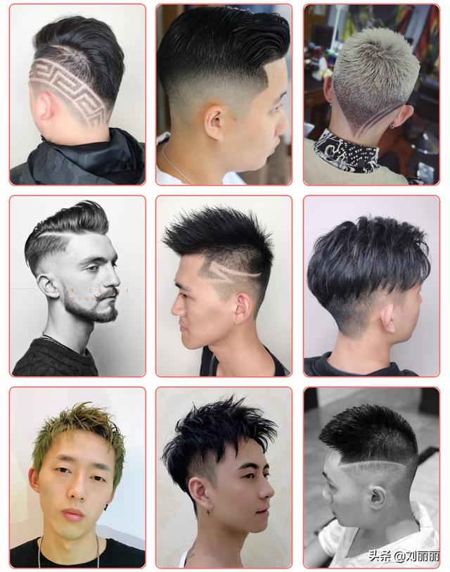  2022年流行发型男士背头，男生想变帅发型别乱剪