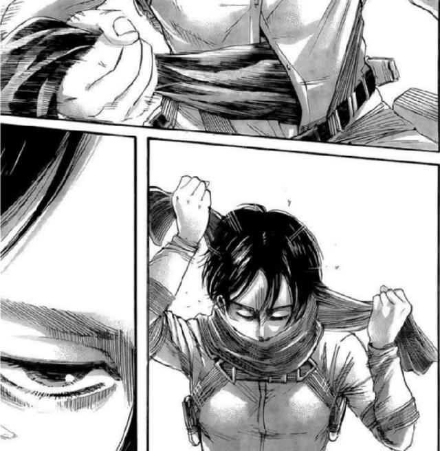 三笠杀死了艾伦，三笠大义灭亲斩艾伦