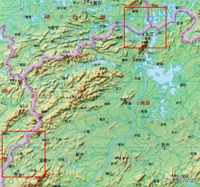 萍乡和赣州面积哪个大，地处湘赣两省交界的浏阳