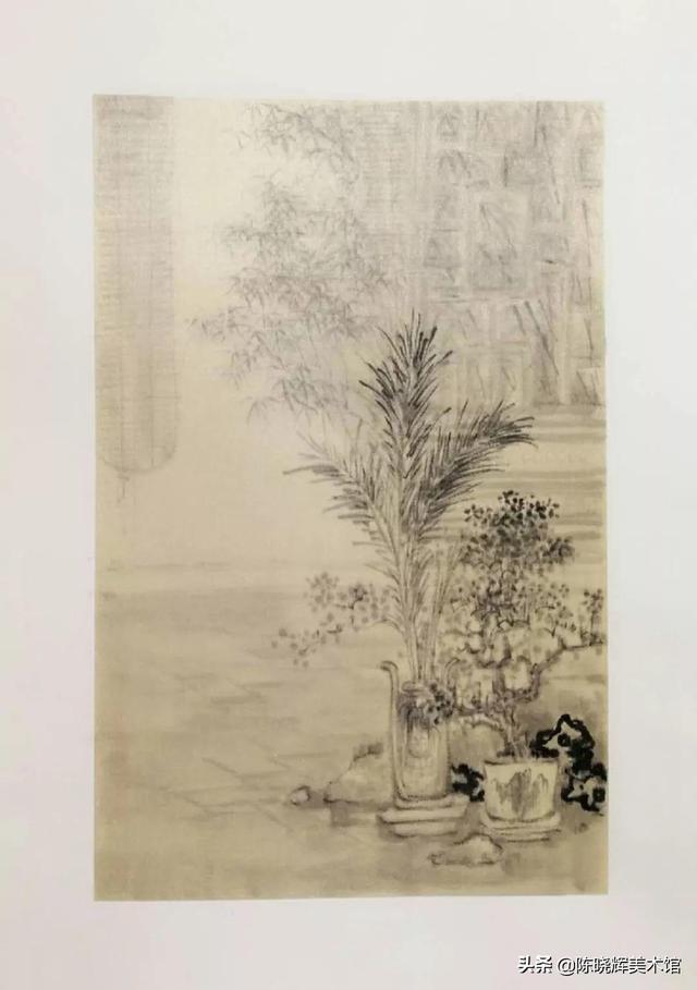 山水画作画构图的步骤顺序，青绿山水的构图程序