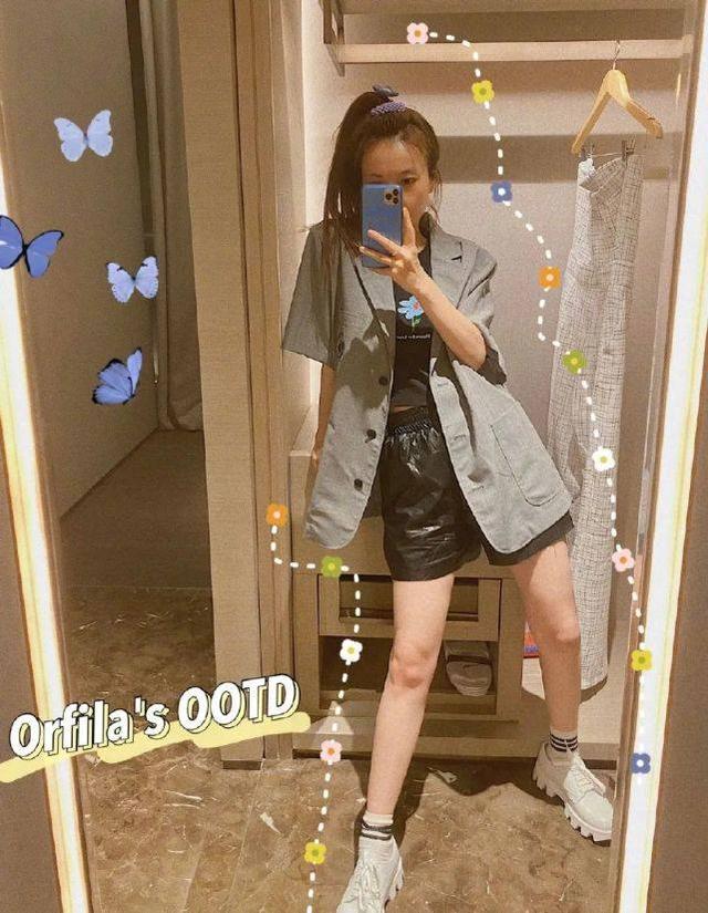 吳昕穿搭不像37歲！各種甜酷少女風穿搭信手拈來，適合小個子女生 娛樂八卦吃瓜 第1张