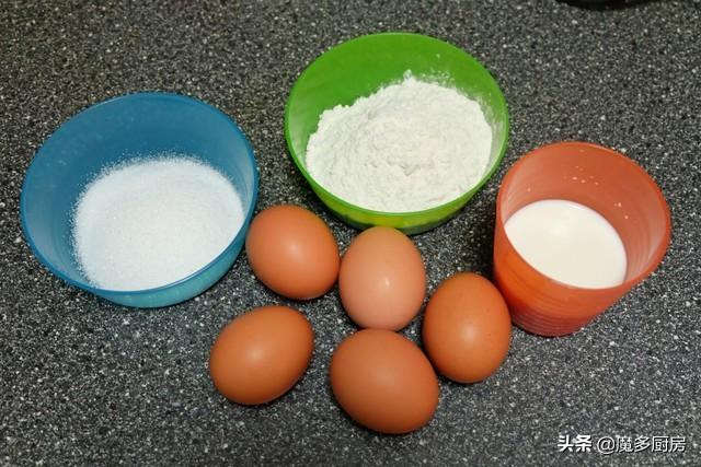 电饭煲蛋糕配方，电饭锅蛋糕最简单做法懒人