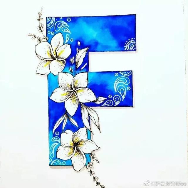 好看的英文字母设计，好看的英文手绘设计（英文字母设计！插画风）