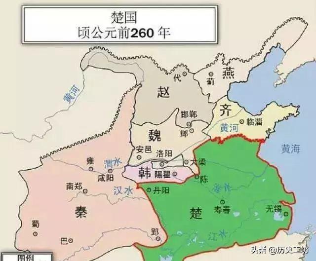 战国七雄所有排名，为什么是秦、楚、赵、齐、魏、燕、韩