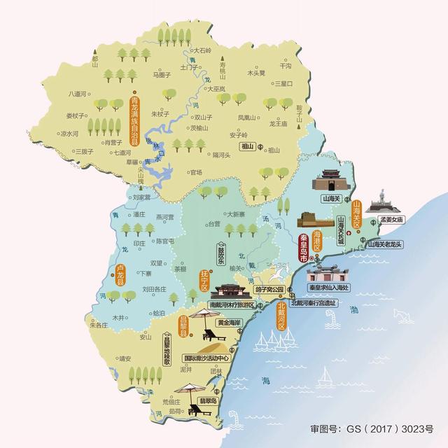 河北地图全图高清版大图，河北省卫星地图高清版大图最新版（漂亮简洁的中国各省区地形地势高清地图）