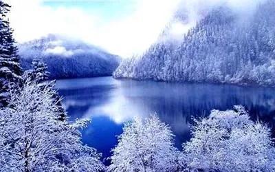 九寨沟冬天美景，九寨沟迎来旅游高峰