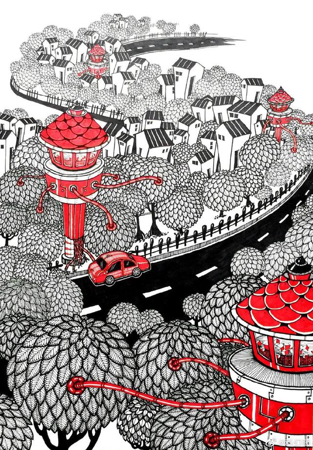 儿童科幻画图片大全，超全超经典科幻画（少年儿童科幻画大赛作品优秀）