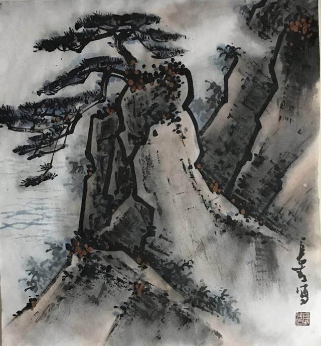 邵晓峰山水画欣赏，横看成岭侧成峰