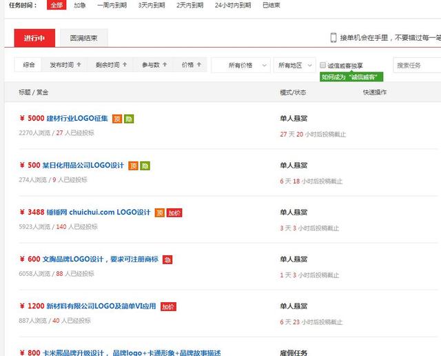 威客任务新手入门，新手做威客的基本知识与技巧