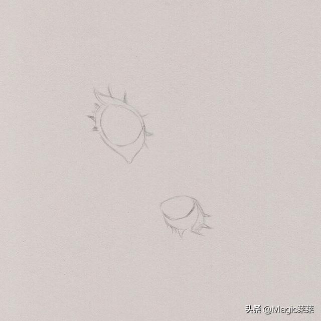 动漫人物手绘教程画真实眼睛，教你女生眼睛画法步骤