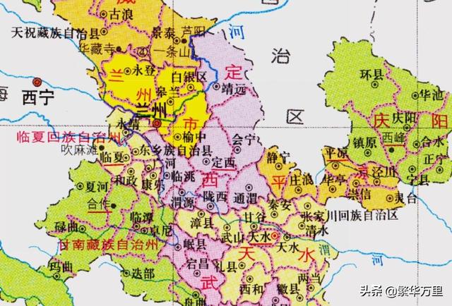 白银市属于哪个省，甘肃白银在哪一个市