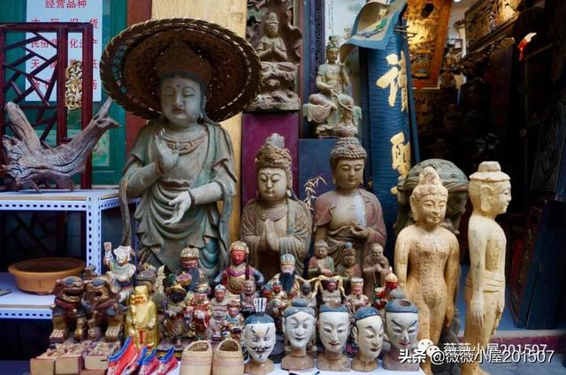 帝都潘家园市场，城市漫步潘家园