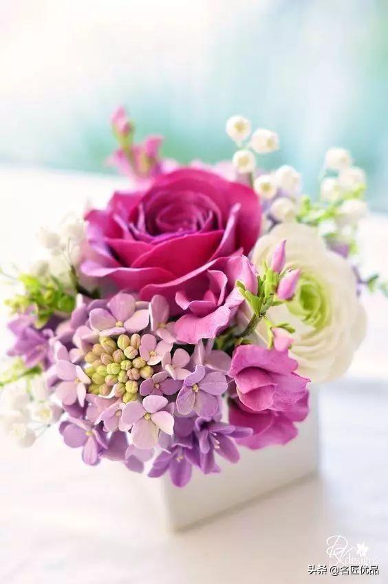 怎么用粘土做花的简单方法，粘土手工厉害了