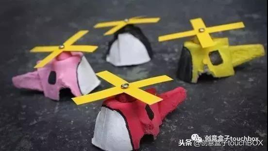 整个鸡蛋托手工制作，随便涂一涂就是孩子爱玩的小手工