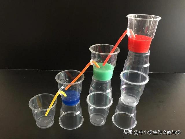 儿童自制虹吸实验，有趣的虹吸小实验
