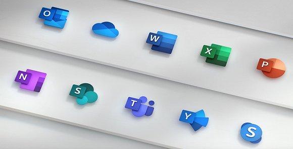 office图标，微软的office的图标（微软Office换了新的图标）