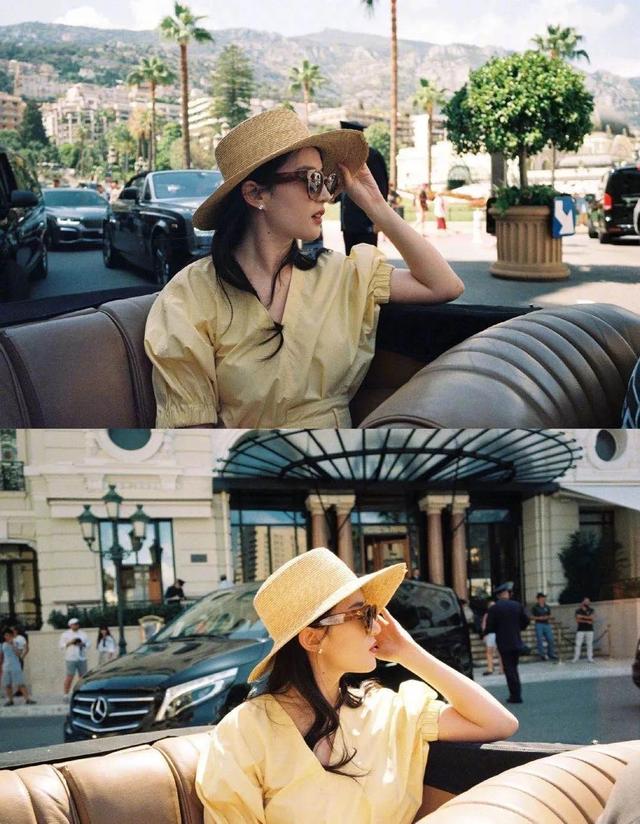 如今的刘亦菲依旧风采迷人，不管正面看还是背后看