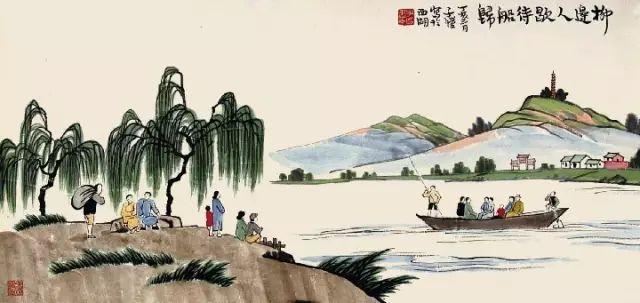 丰子恺漫画全集，丰子恺最著名的十幅漫画图（丰子恺100幅漫画处处是真）