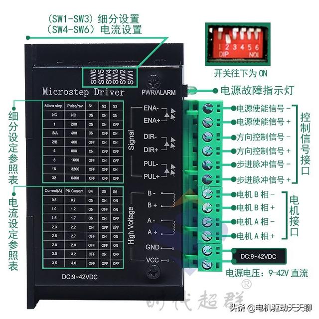 步进电机驱动器，步进电机驱动器接线图讲解（步进电机一定要驱动器吗步进电机不转只抖动什么原因排除知识点）