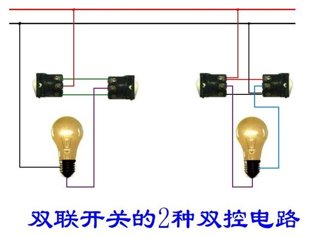 实物电工接线电路图大全简单，80多个电工实物接线图