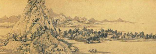 传世名画壁纸富春山居图高清全卷，价值连城的《富春山居图》