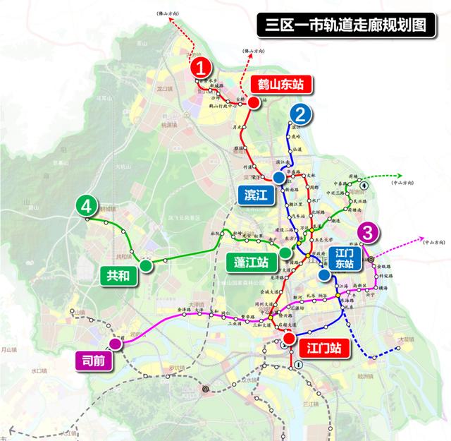 江门江海规划图，江海十四五规划出炉