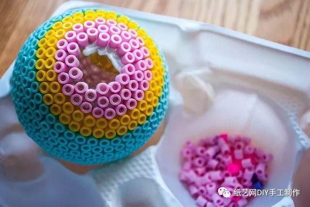 拼豆豆如何插接，分享一波手工DIY拼豆图纸及教程给大家