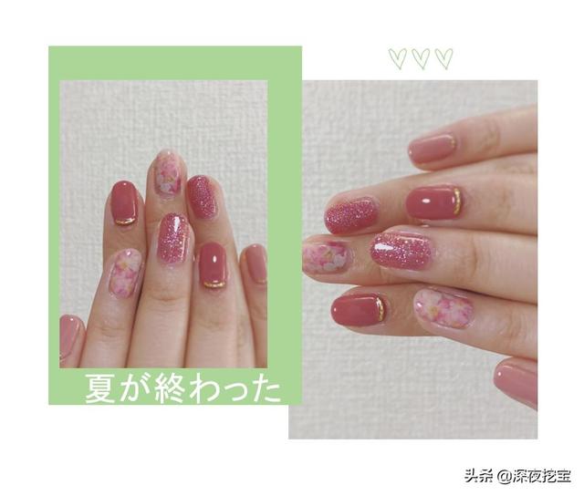 超级显白的基础款美甲，显白显嫩的美甲来一波儿~